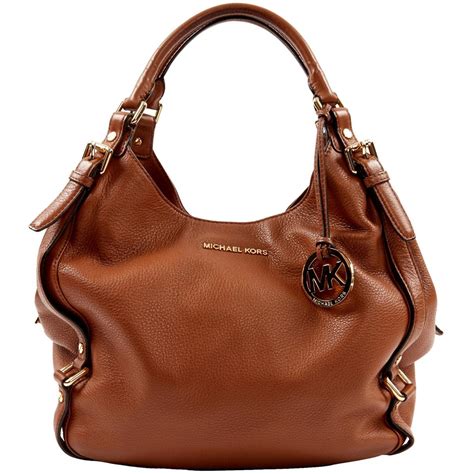 are mk bags real leather